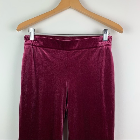 Old Navy Wide Leg Soft Velvet Pants S - Picture 3 of 9